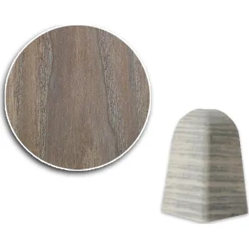 Podlahová lišta ASKO a.s. Vnější roh KP40, Dub Mocca (bal. 1ks)