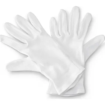 Pracovní rukavice Hama bavlněné rukavice, velikost XL, bílé, 1 pár