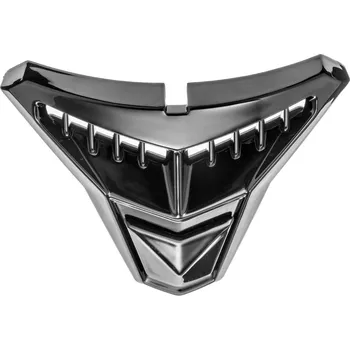 Čelní kryt ventilace pro přilbu Cassida Integral GT 2.0 černý lesklý