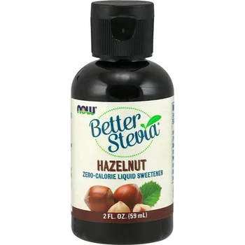 Sladidlo Now Foods BetterStevia Liquid - tekuté sladidlo (59 ml, Lískové ořechy)