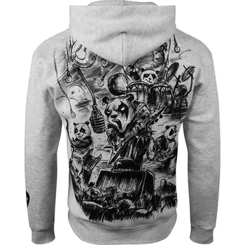 Dámská mikina mikina s kapucí dámské - Metal Pandas - ALISTAR - ALI383 - XXL