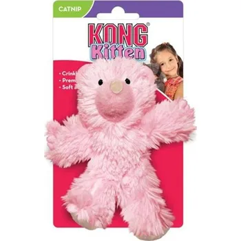Hračka pro kočku Hračka pro koťata KONG Teddy s catnipem 10cm (MIX BAREV)