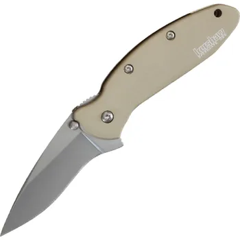 kapesní nůž Kershaw SCALLION - ALUM TAN/SIL K-1620TAN