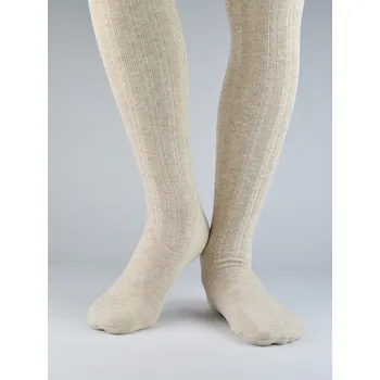 Noviti RB003 Dívčí termo punčocháče 116-158 Béžová 140-146