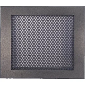 Větrací mřížka LAgrid s.r.o. Krbová mřížka Klasik 20x17 černá