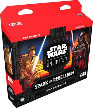 Sběratelská karetní hra Fantasy Flight Games Star Wars: Unlimited Spark of Rebellion Two-Player Starter EN