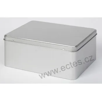 Dóza na potraviny SILVER PL 420 stříbrná mat