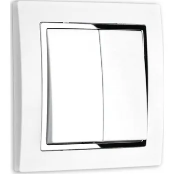 vypínač Elhard Vera Elegant VE5305W vypínač č.5 - komplet, bílý