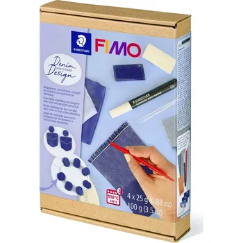 Modelovací hmota Kreativní sada FIMO Soft sada Jak vyrobit DŽÍNOVÝ EFEKT