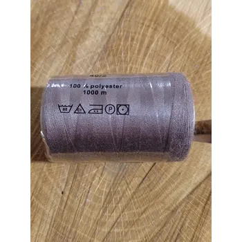 Nit Polyesterové nitě pro overlocky i klasické šití návin 1000 m PES 40/2 James 175 béžová tmavá