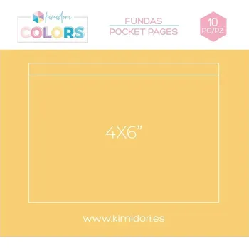 Obálka Kimidori Celofánové obaly na obálky 16 × 10,5 cm (10 ks)