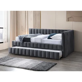 Postel Signal Postel ALFIE VELVET | šedá 120 x 200 cm