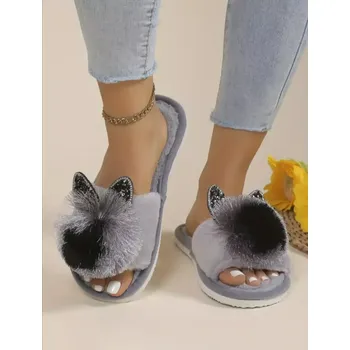 Dámské pantofle kočičí hlava (Různé dárky )