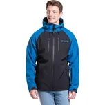 Meatfly pánská softshell bunda Rasmussen Ocean Blue/Black | Černá | Velikost XL