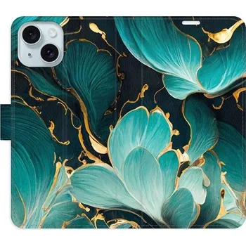 Pouzdro na mobilní telefon iSaprio Blue Flowers 02 pro iPhone 15