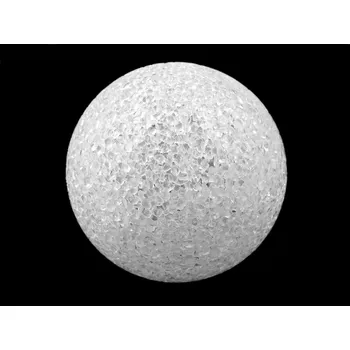 Vánoce LED svítící koule Ø10 cm - bílá multikolor