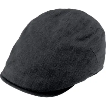 Čepice Fiebig - Headwear since 1903 Pánská lněná letní bekovka - Fiebig since 1903 - šeda (UV filtr 50, ochranný faktor) Velikost: 57 cm (M)
