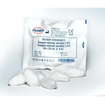 UV sterilizátor PANEP Tampon stáčený z netkané textilie sterilní 30x30cm (5ks)