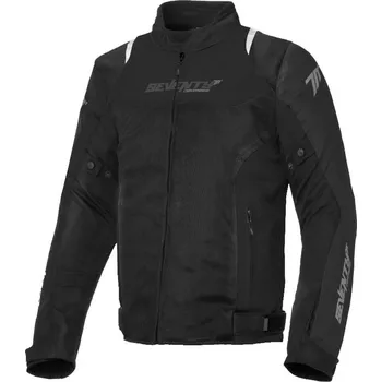 Moto bunda Bunda na motorku SEVENTY DEGREES SD-JT32 černo-šedá M