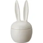 Bílá porcelánová dóza ELARIA KANIN- různé velikosti Velikost: S