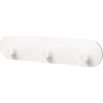 Věšák Tesa Háček bílý trojitý plastový