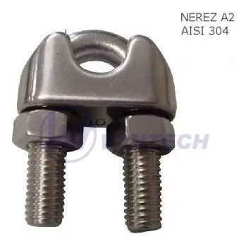 Šroub Lanová svorka DIN 741, 11x44mm M8, ZB, 1 ks NLBA011044B