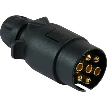 Přívěs 7-pól. zástrčka pro vleky 12V - plast