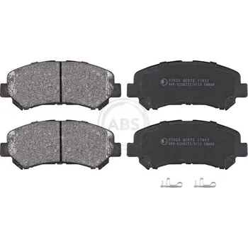 Brzdová destička Sada brzdových destiček, kotoučová brzda A.B.S. 37625