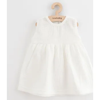 Kojenecké šaty NEW BABY Kojenecké mušelínové šaty New Baby Elizabeth Vel. 62