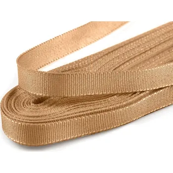 Stuha Česká stuha taftová šíře 6 mm (10 metrů) - 742 zlatá