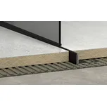 Spádový profil NRZ pravá 10/120cm černý SPNRZK10120PC