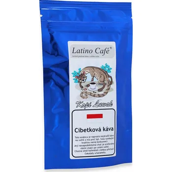 Káva Latino Café Kopi Luwak cibetková káva mletá