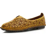 DÁMSKÉ POLOBOTKY QUO VADIS 12 140 1 20 ŽLUTÁ Barva: ŽLUTÁ, Velikost: 37