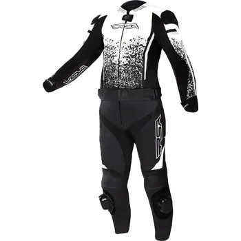 Moto oblečení Kombinéza na motorku RSA GT2 černo-bílá 58