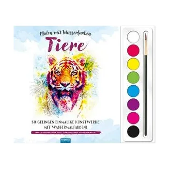 Encyklopedie Trötsch Malen mit Wasserfarben Tiere - Trötsch Verlag