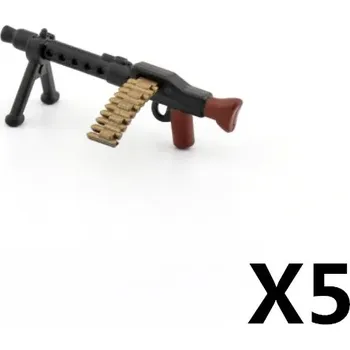 Stavebnice LEGO Doplňky ke stavebnici-zbraně | Styl Lego - WG044-5ks