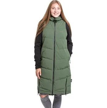 Dámská vesta Meatfly dámská vesta Tama Olive | Zelená | Velikost XL
