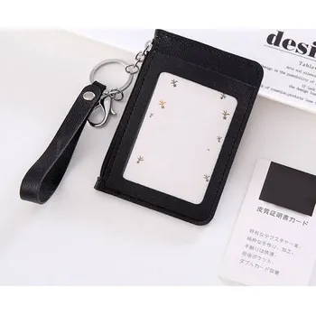 Peněženka Minimalistická peněženka se zipem - Černá