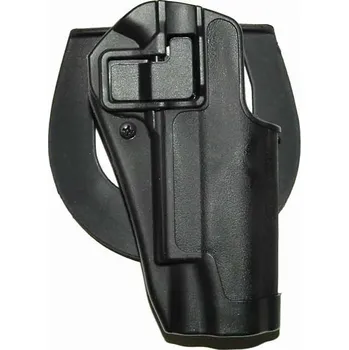 FMA Opaskové plastové pouzdro - holster pro M1911, černé