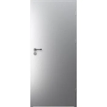 Interiérové dveře Ocelové dveře plné - Pozinkovaná Ocel š. 70cm pravé