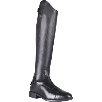 Jezdecká obuv QHP Boty jezdecké Birgit QHP, extra široké lýtko, dámské, černé 41
