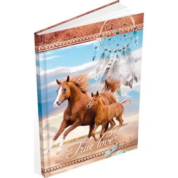 Záznamní kniha A6 100ls čtvereček