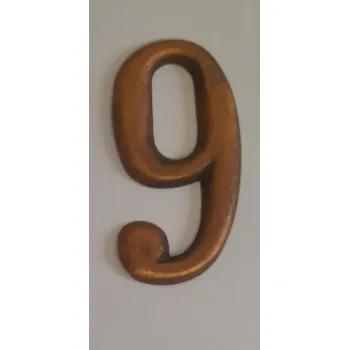 Gravírování Číslice staroměď 5 cm | Gravírování, smalt, piktogramy Číslice