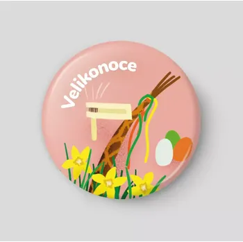 Magnetická kreslící tabulka Velikonoce - plánovací magnetka