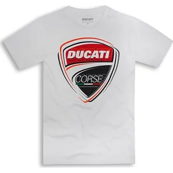 Pánské tričko Tričko Ducati Corse Sketch 2.0 bílé velikost S