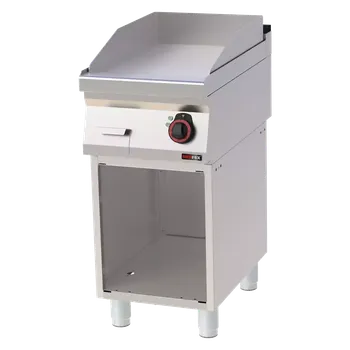 Grilovací deska 40x51 elektrická hladká s podestavbou 400 V | REDFOX - FTH 70/40 E