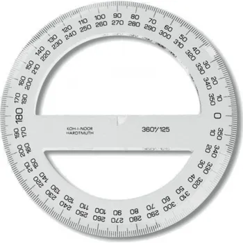 pravítka Úhloměr KOH-I-NOOR 360°/125mm