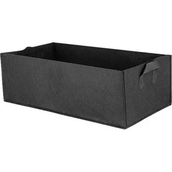 Zahradní box pro pěstování rostlin - černá,60 x 30 x 20 cm