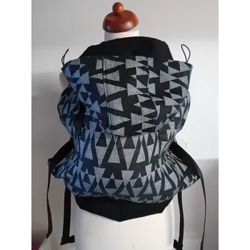 Ergonomické nosítko VeKa (VEL. 2) - šedočerné trojúhelníky, VeKa