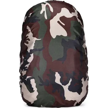 Outdoorové zavazadlo Pláštěnka na batoh | voděodolný obal na batoh - Kamufláž,30 - 40L